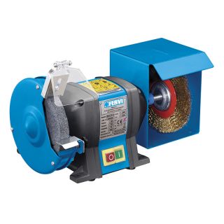 Bench Grinder with wire brush