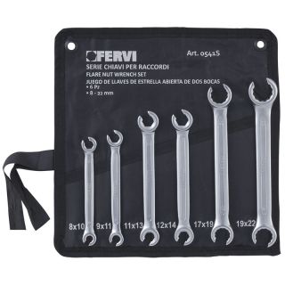 Flare Nut Wrench Set 8-22mm