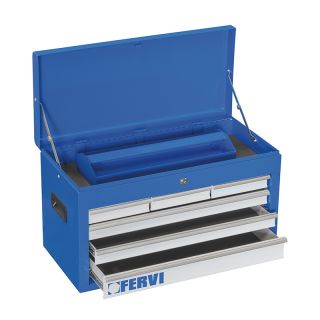 Tool chest 6 drawer + lock & portable tray