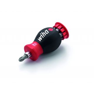 Stubby 1/4" screwdriver magnetic bit magazine + - 