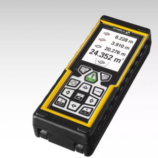 STABILA LD 520 laser distance measurer with digital target locator, Bluetooth Smart 4.0