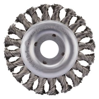 Steel Knotted Wheel Brush 115 x 22.2mm