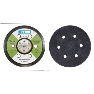 Velcro pad 150mm with 8mm male thread