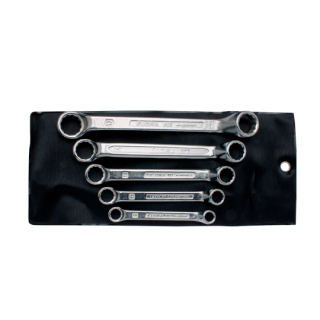 Ring Spanner Set Short 8 - 17mm 5pcs