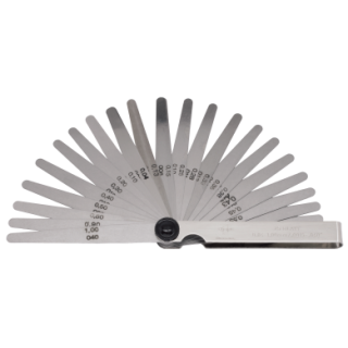 Feeler Gauge MM/INCH (0.04-1.00) - (0.0015-0.0400)
