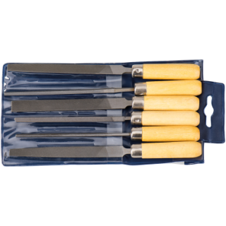 Warding file set 100mm in pouch