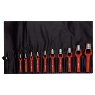 Wad Punch Set 3-25mm 10 Pcs