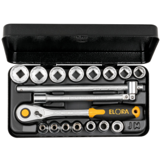 BI Hexagon Socket set 3/8 Drive