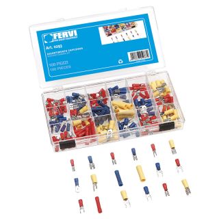 Insulated Terminal Lugs Assortment 200pcs