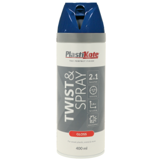 Twist & Spray Gloss Pacific Blue 400ml (RAL5010)
