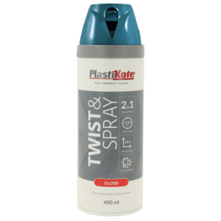 Twist & Spray Gloss Mediterranean Blue 400ml