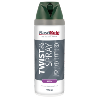Twist & Spray Satin Hunter Green 400ml (RAL6005)