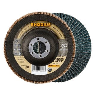 St/Steel Flap Disc G60 115 x 22.2mm Vision