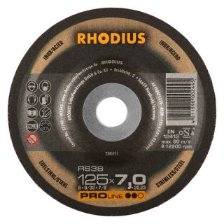 St/Steel Grinding Disc 125 x 7.0 x 22.2mm
