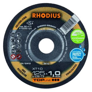 St/Steel Cutting Disc 125 x 1.0 x 22.2mm