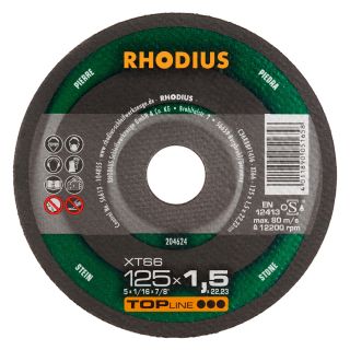 Stone Cutting Disc 125 x 1.5 x 22.2mm