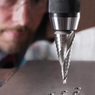 Cone Cutter Stepped HSS 4-20mm