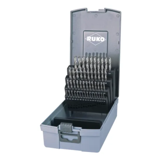 Twist Drill Set HSS 0.1mm Steps 1.0 -5.9mm (50pcs)