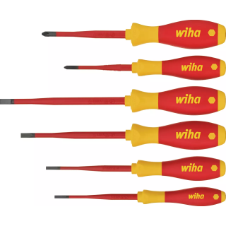 3201SF.K6.35389 INSULATED SCREWDRIVER SET SLIM BLADE (6PCS)