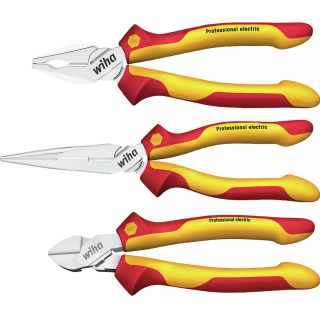 Z99000106.26852 VDE COMBINATION PLIER SET 3PCS