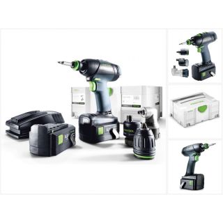 Cordless Drill T18+3 Li 5.2 Set