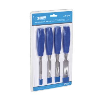 4-PC Chisel Set For Wood