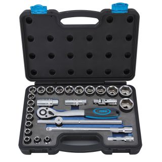 Imperial Socket Set 6 Point Set 27 pc 1/2DR