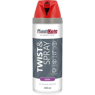 Twist & Spray Satin Real Red 400ml