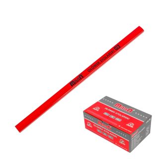 Carpenter Pencil 24cms (HB) Red
