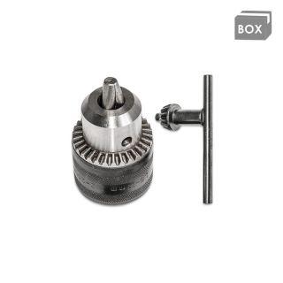 Chuck with Key 1/2" 1.0-13mm