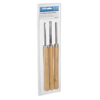 Wood Lathe chisel set 3pcs