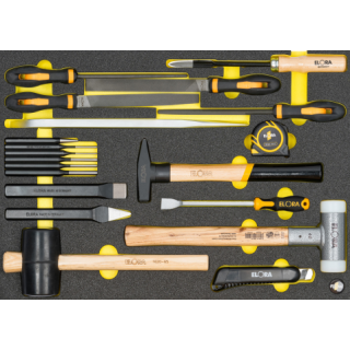 Files and Hand Striking Tools Module 20pcs