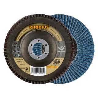 St/Steel Flap Disc Flat G80 125 x 22.2mm