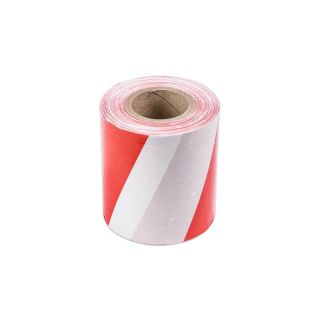Warning Tape Red & White 100mtr