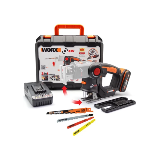 Cordless Multi Saw Axis 20V with Battery & Charger