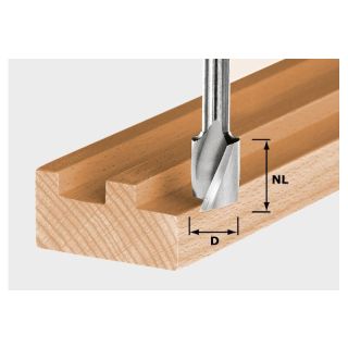Spiral Groove Cutter Diam 20 x 25mm high Sh 8mm