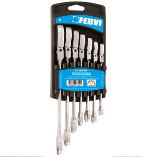 Ratchet Flexabile Head Combination Spanner Set
