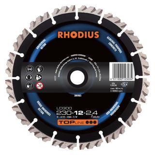 Diamond Cutting Discs 230x12x2, 4x22.23
