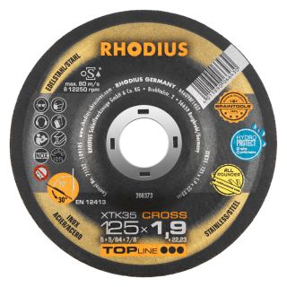 Stainless steel Cutting disc 125 x 1.9 x 22.23mm