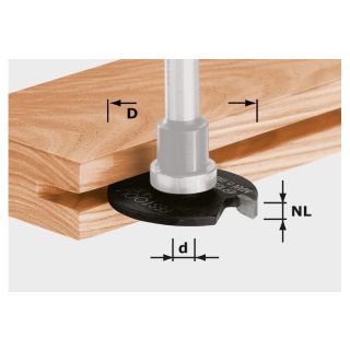 Disk groove cutter HW40x3.5