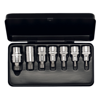 Socket set Multipoint 1/2" Dr.