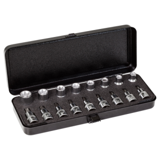 Torx Socket set M & F 1/2Dr.