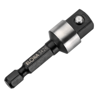 Impact adaptor hex 1/4 - 3/8" Dr.