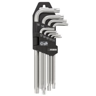 Torx key set Long T10 - T50