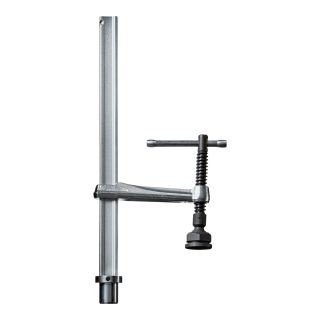 Clamping element for welding tables