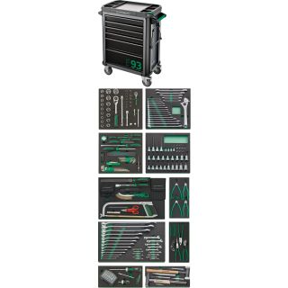 Tool Trolley 93/250-pcs tool set