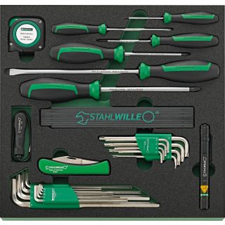 TCS Screwdriver, Torx & Hex key sets 27pcs