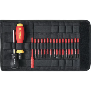 2872T18.36791.6 TORQUE SCREWDRIVER SET ELEC ADJUSTABLE 19PCS + BAG