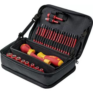7209NK-2002.43465. TOOL SET SLIMVARIO ELECTRIC MIXED 32PCS INCL. BAG
