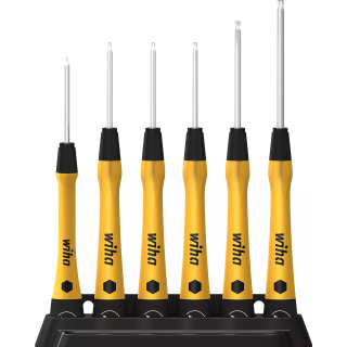 277PK601.43708 FINESCREWDRIVER SET PICOFINISH ESD TORX 7PCS.